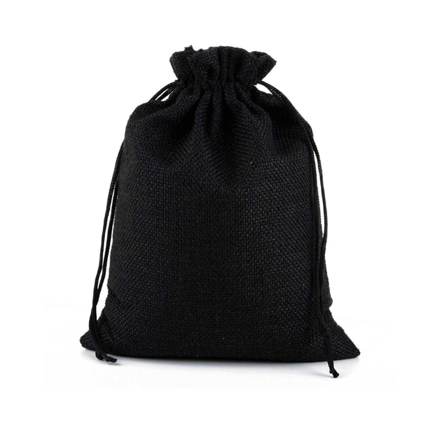 Burlap Drawstring Gift Bag 2