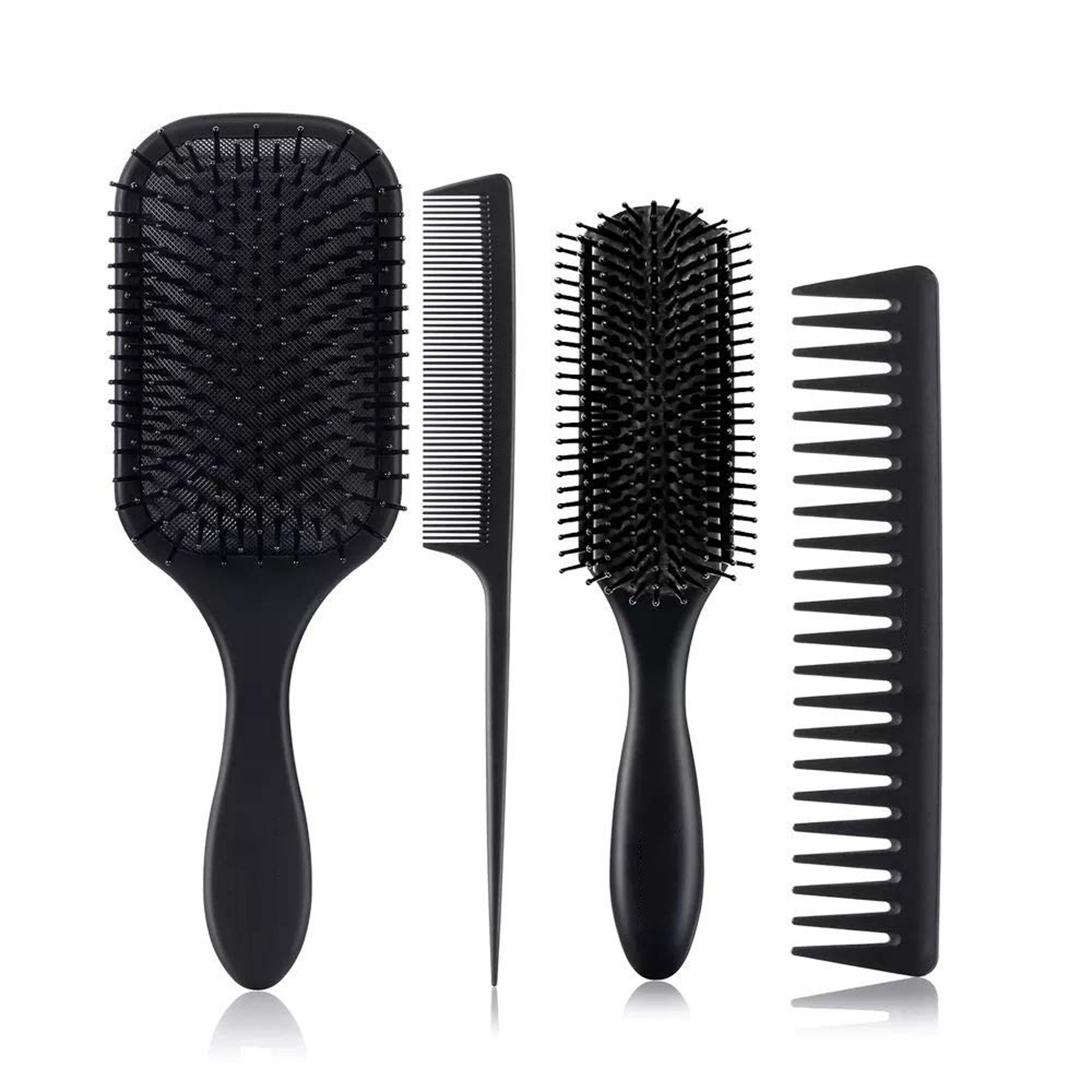 Women's Hair Brush Set - 4 Pack 2