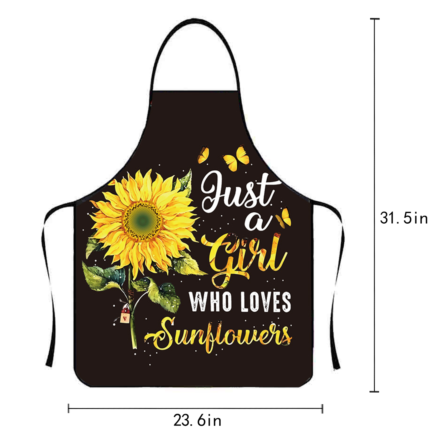 Waterproof Custom Print Sleeveless Apron 2