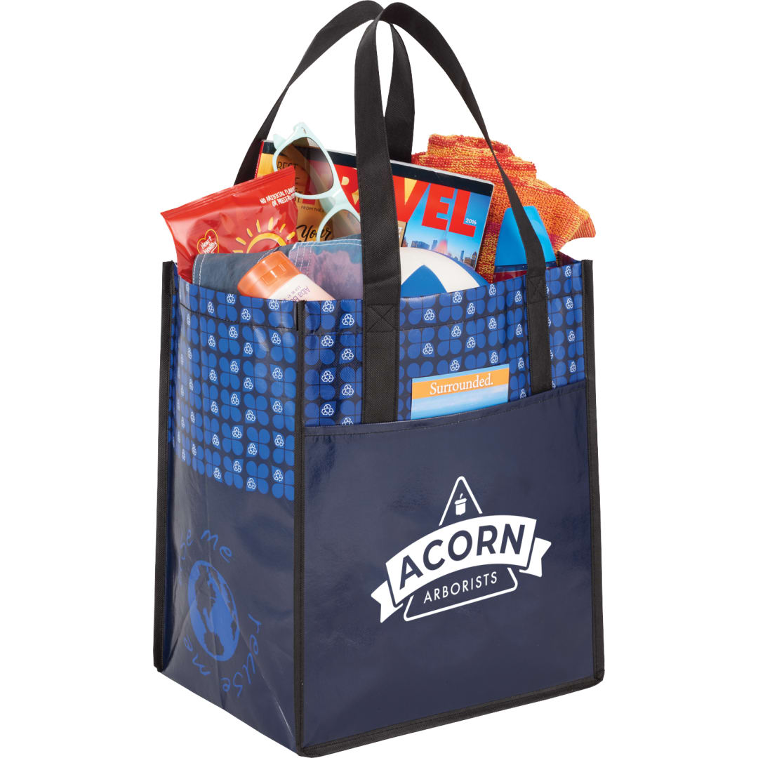 Big Grocery Laminated Non-Woven Tote 60