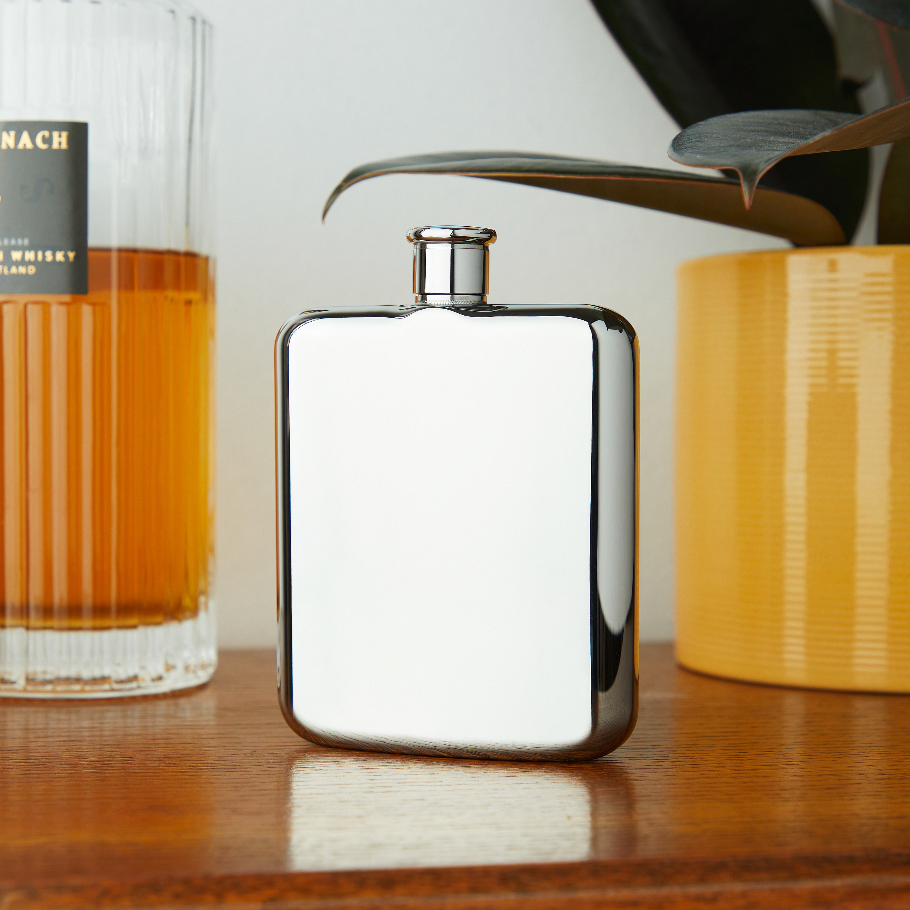 Viski® Polished Flask 9