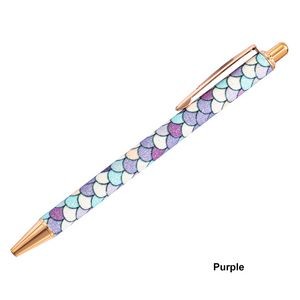 Rainbow Gradient Color Barrel Ballpoint Pen 4