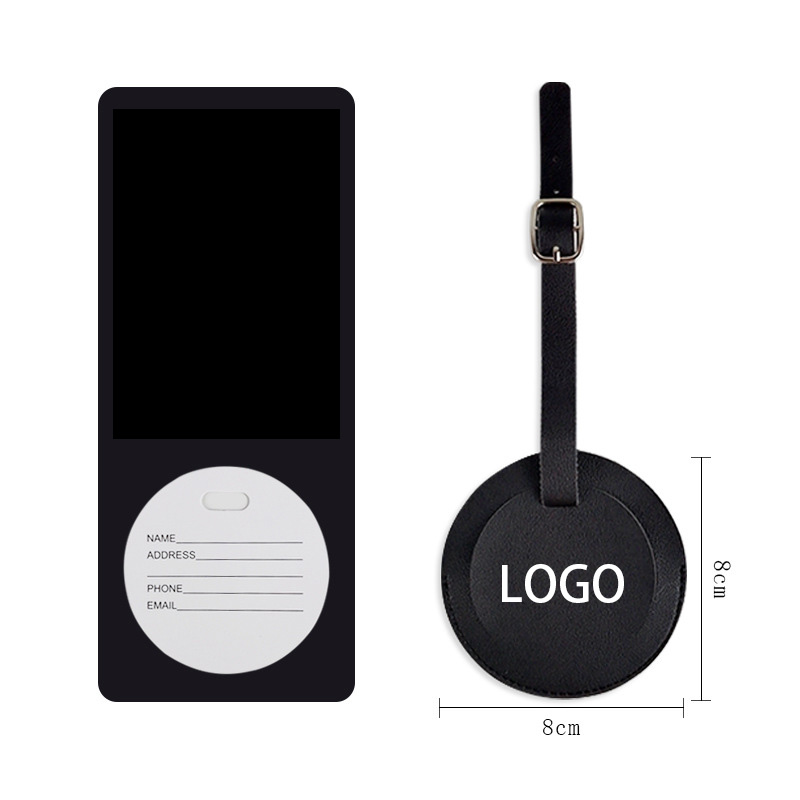 Customizable Round Luggage Tag 1