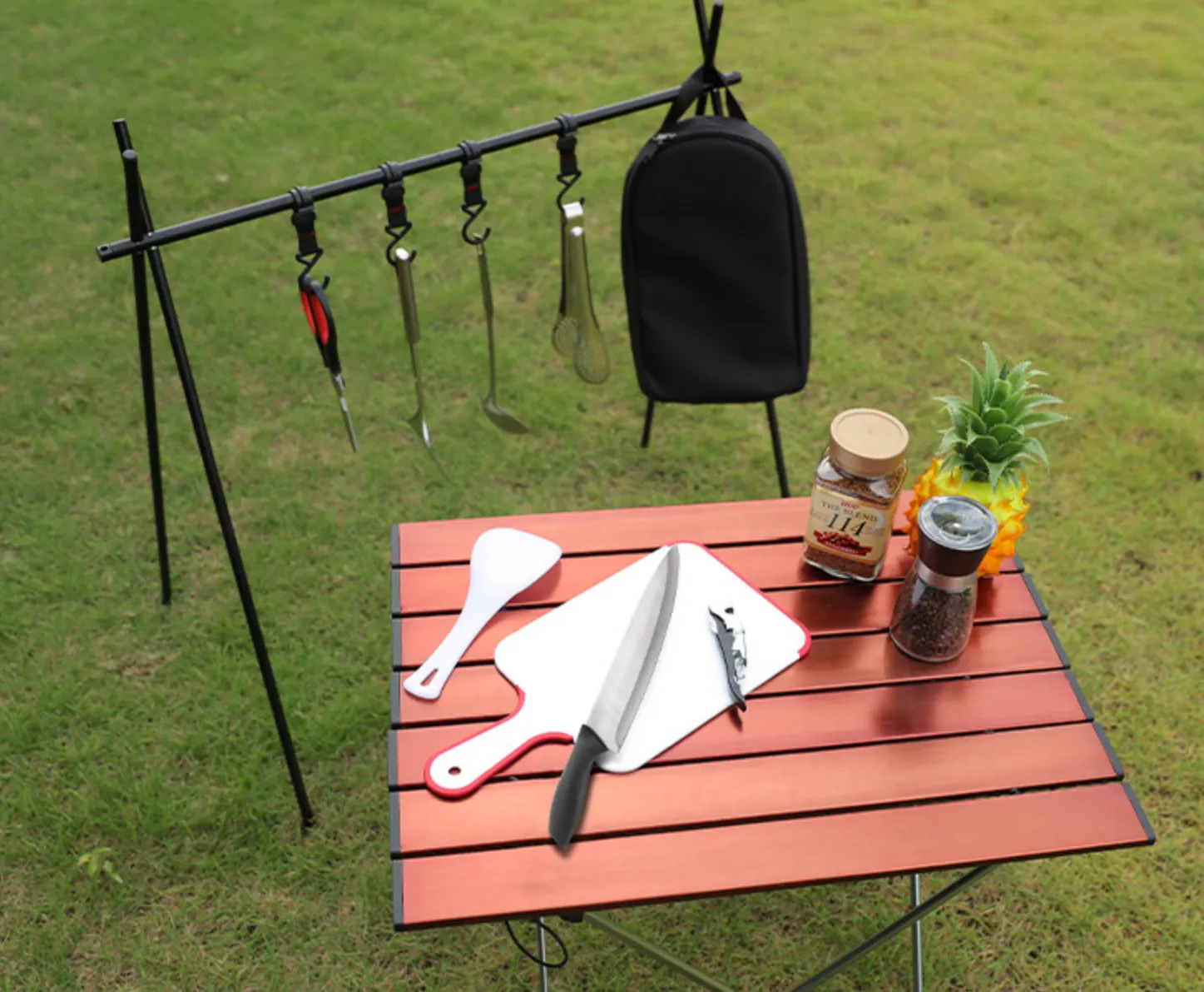 8 Piece Camp Kitchen Cooking Utensil Set 6