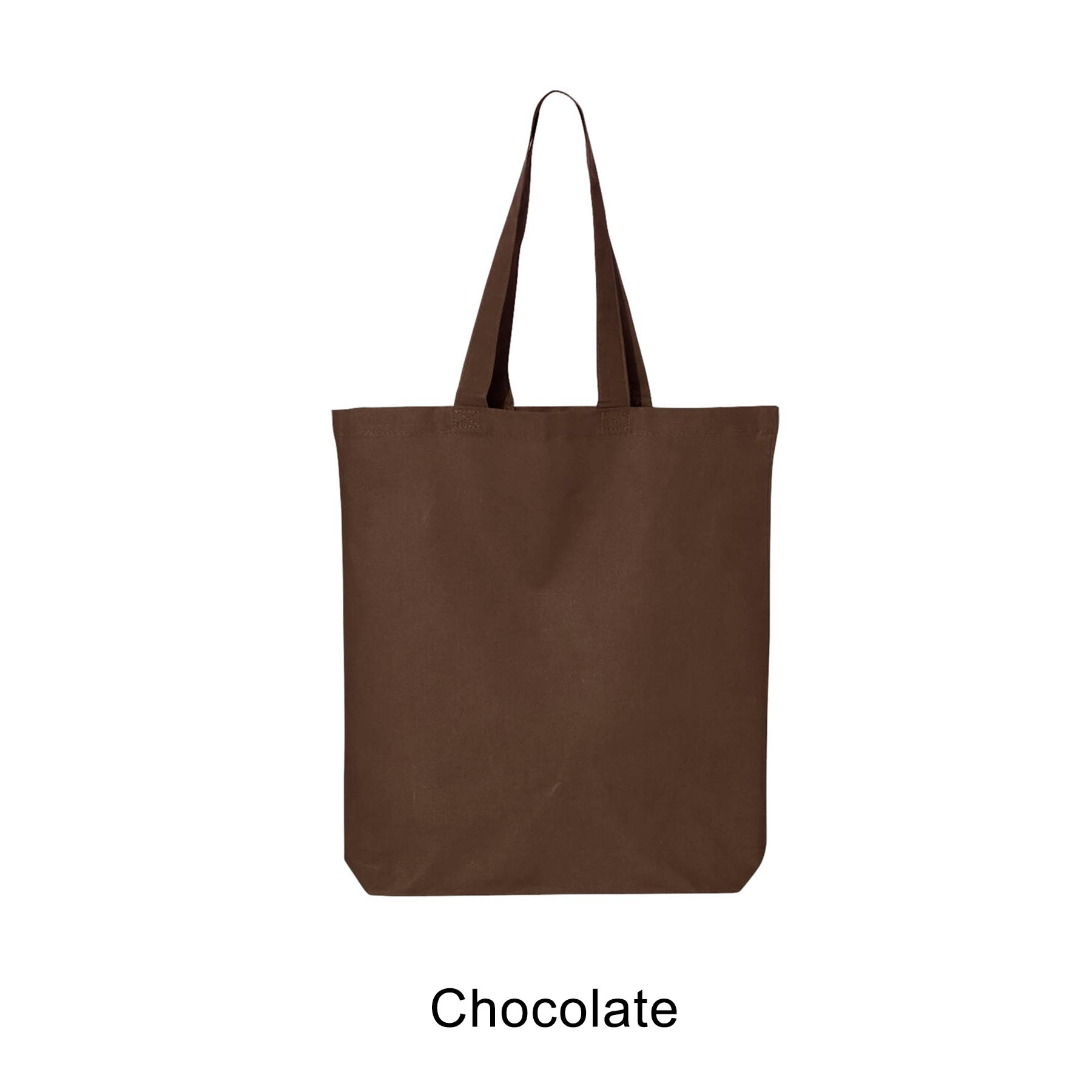 6 oz. 100% Cotton Canvas Tote Bag w/Bottom Gusset 37