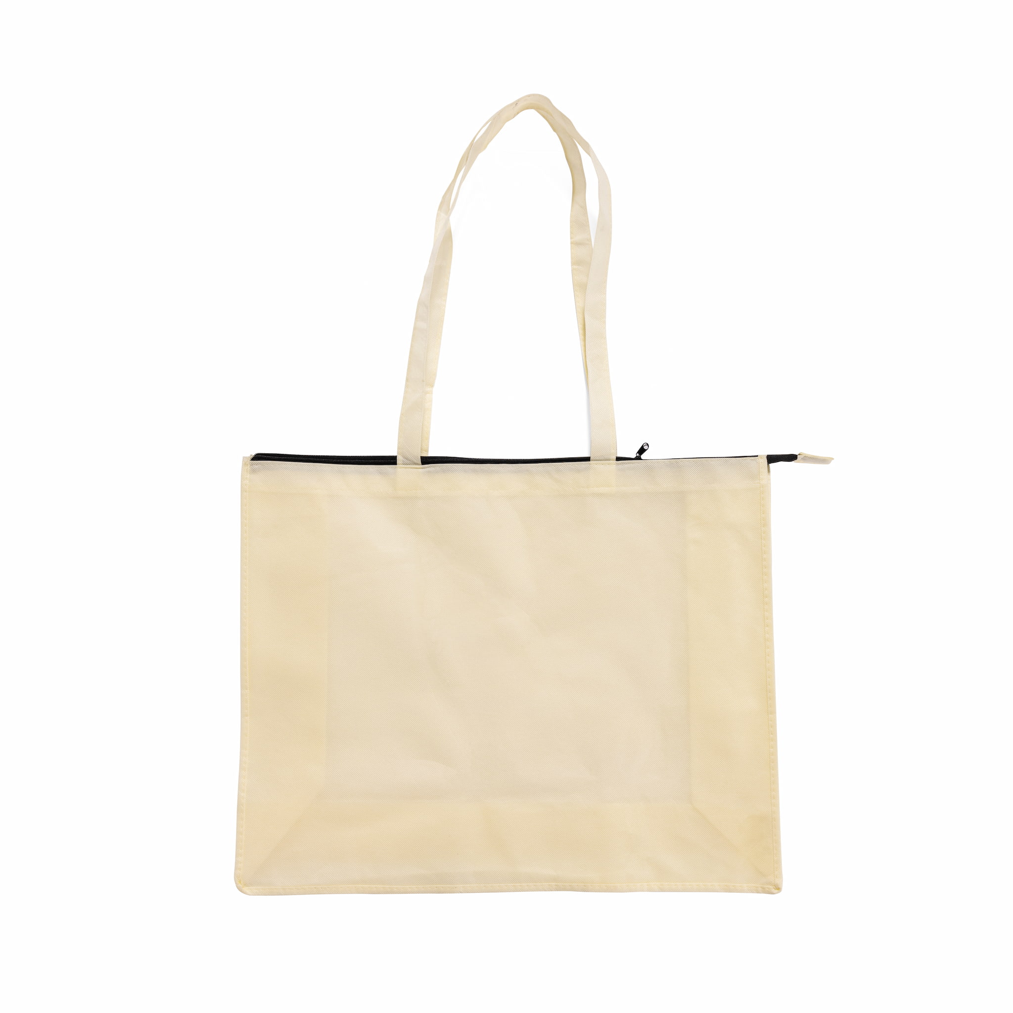 Carry All Zippered Non-Woven Tote Bag 26