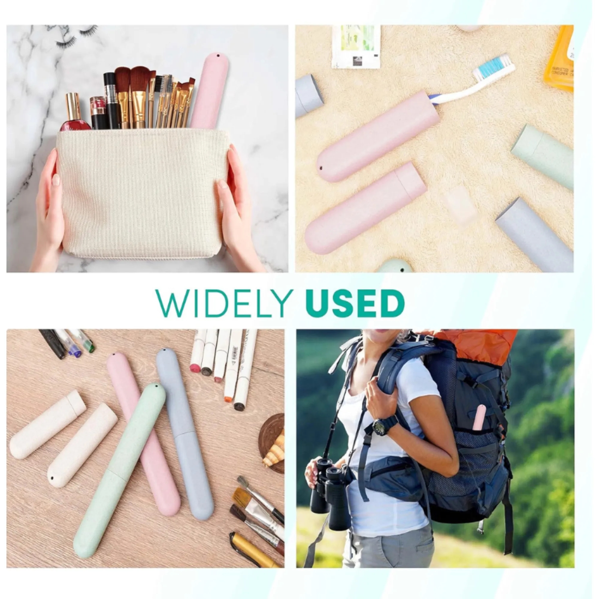 Wheat Straw Toothbrush Case 3