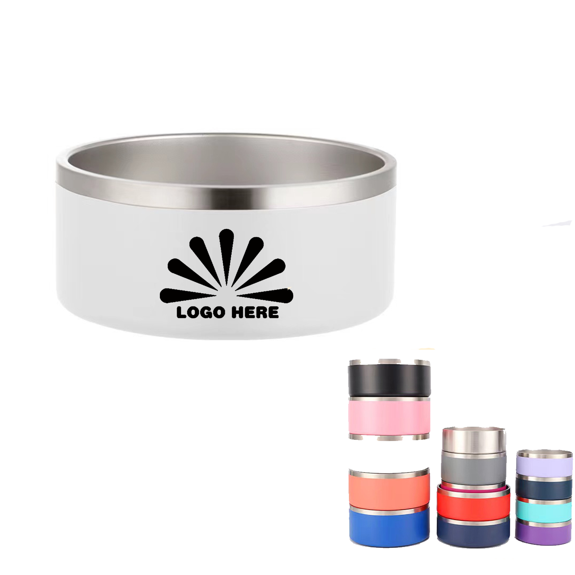 Large Capacity Round Cat And Dog Basin Can Be Customized 3