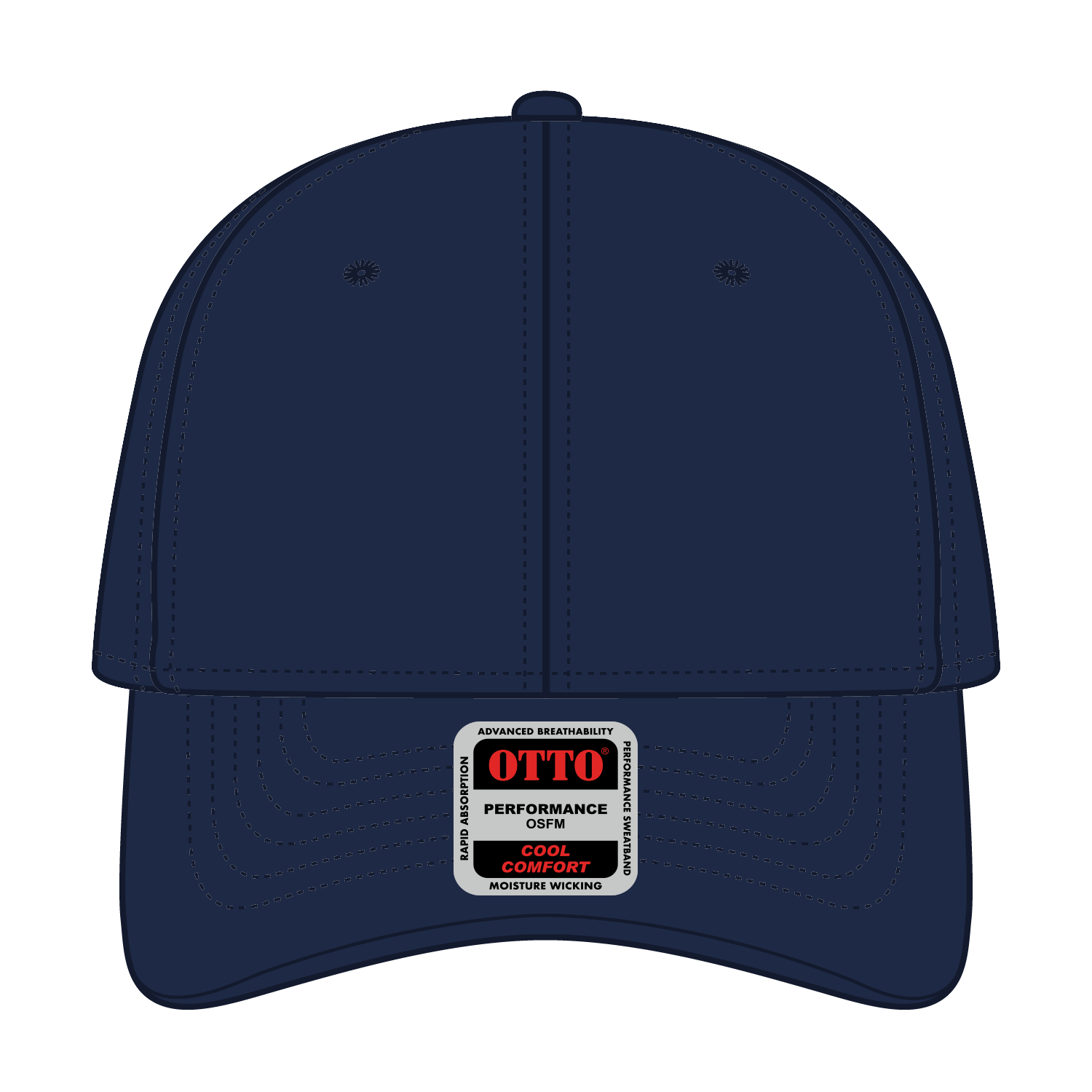 OTTO CAP® 6 Panel Low Profile Baseball Cap 16