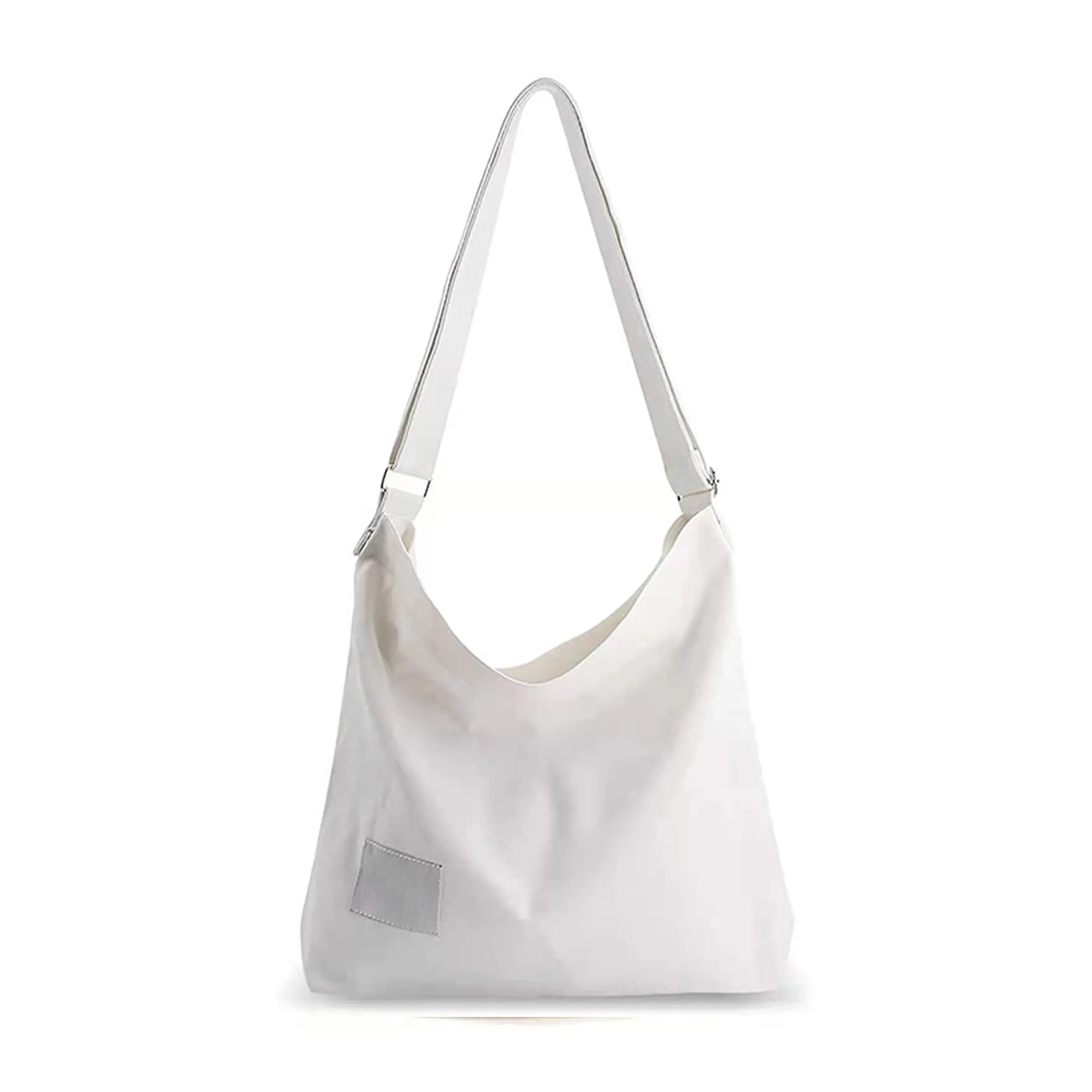 Retro Large Size Crossbody Canvas Shoulder Bag 3