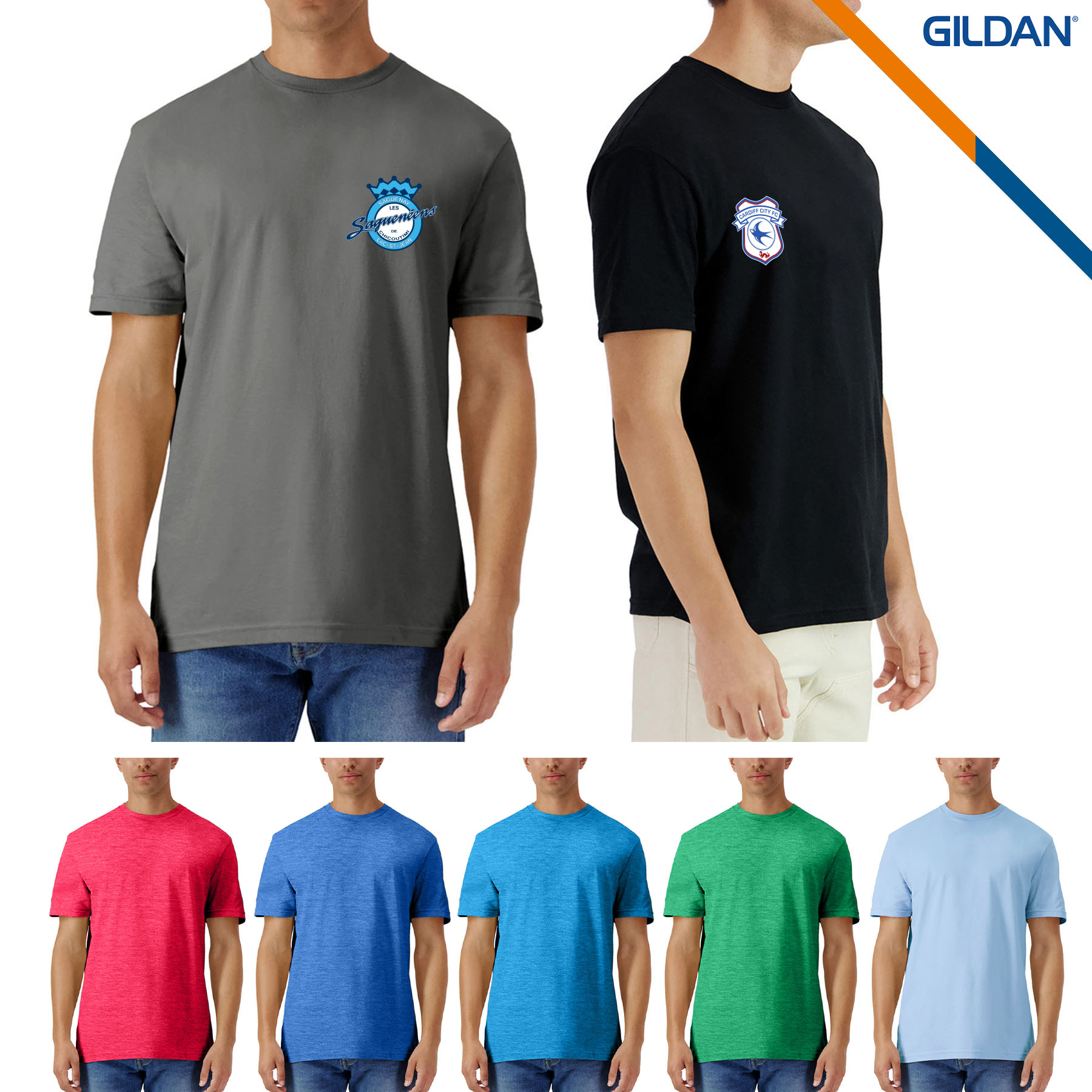 Gildan® 4.45 OZ. Unisex Light Cotton T-Shirt 4