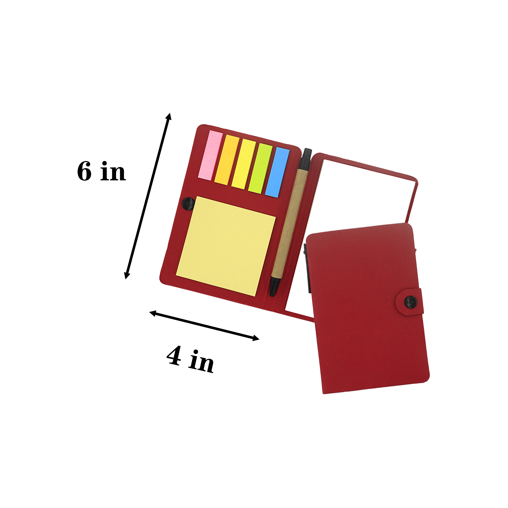 Portable Notebook With Sticky Note Index 4
