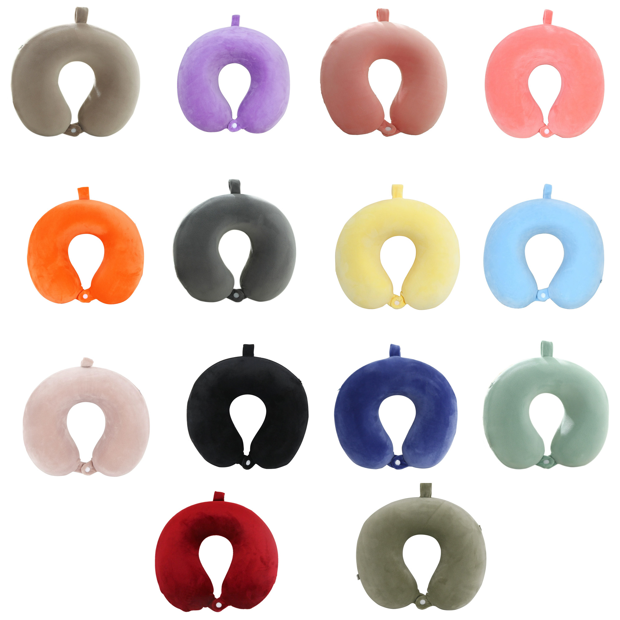 Travel Memory Foam U Neck Pillow 2