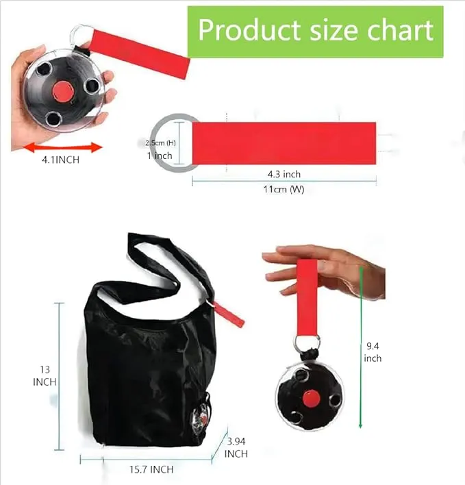 Portable retractable shopping bag 7