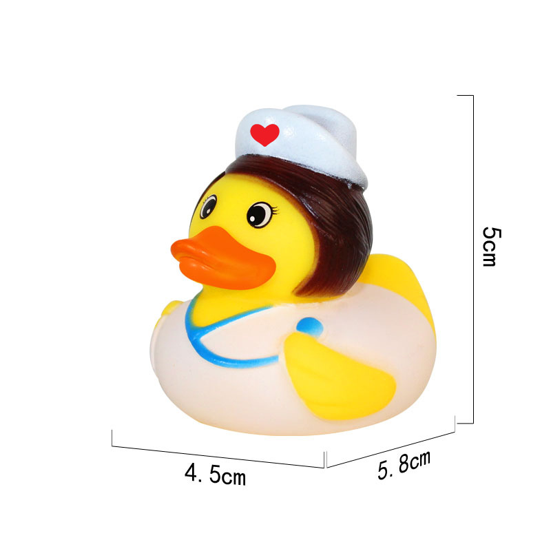 Yellow Rubber Duck Baby Bath Toys 4