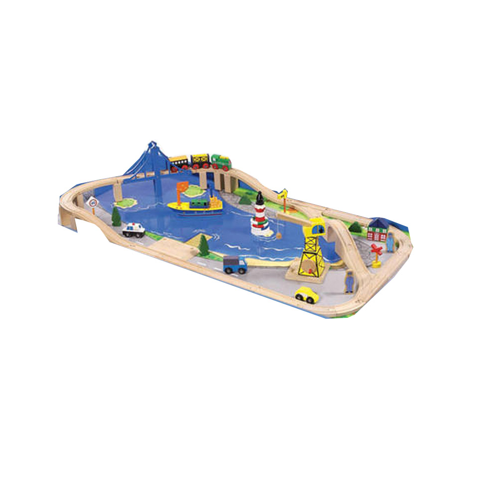 80 PC Ocean Train Set in a Plastic Tub 2