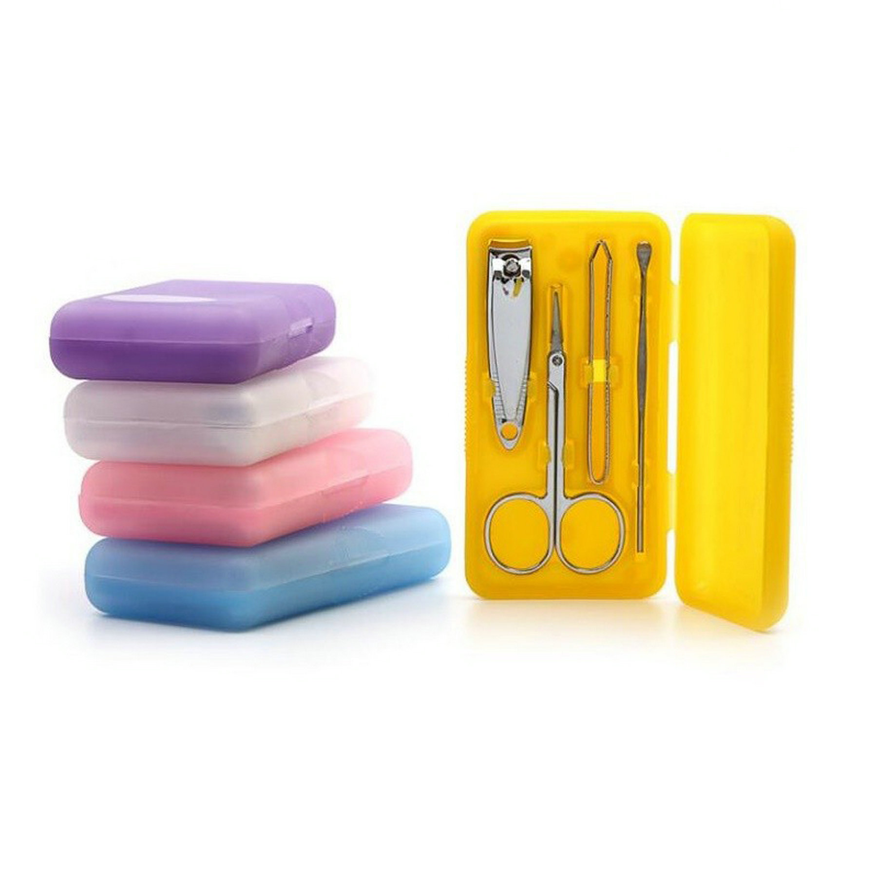 4pcs Manicure Set with Case 2