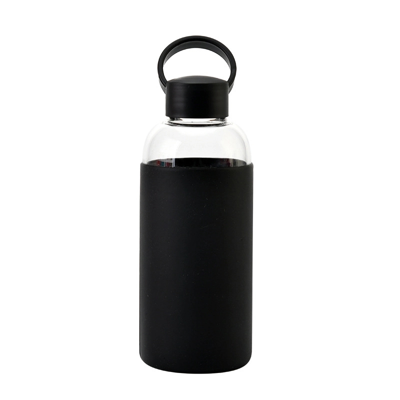 Custom 20 oz High-strength Borosilicate Glass Water Bottle 3