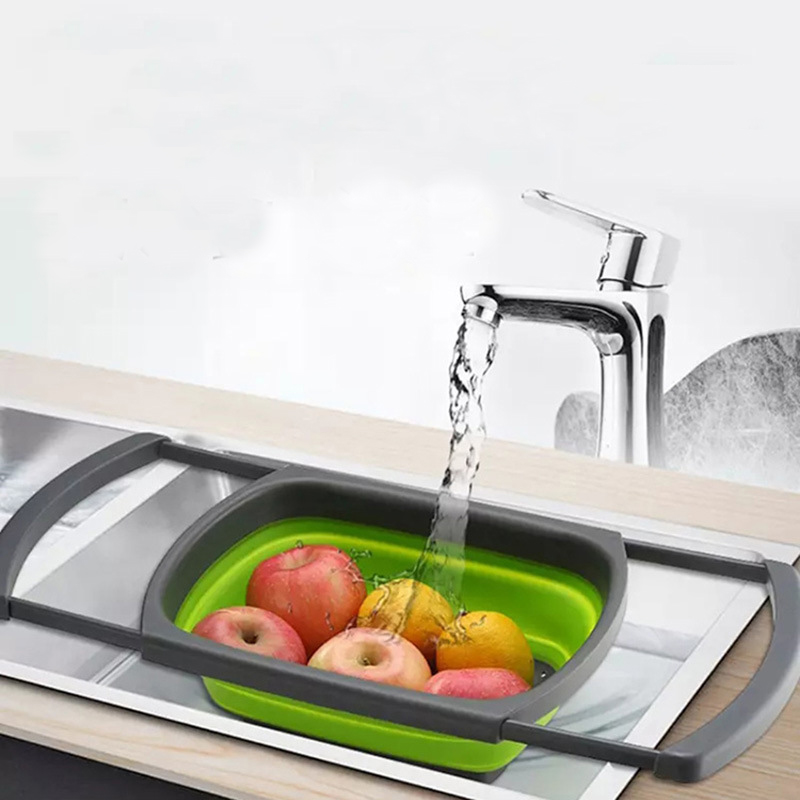 The Sink Vegetable/Fruit Strainer Basket with Extendable Handles 13