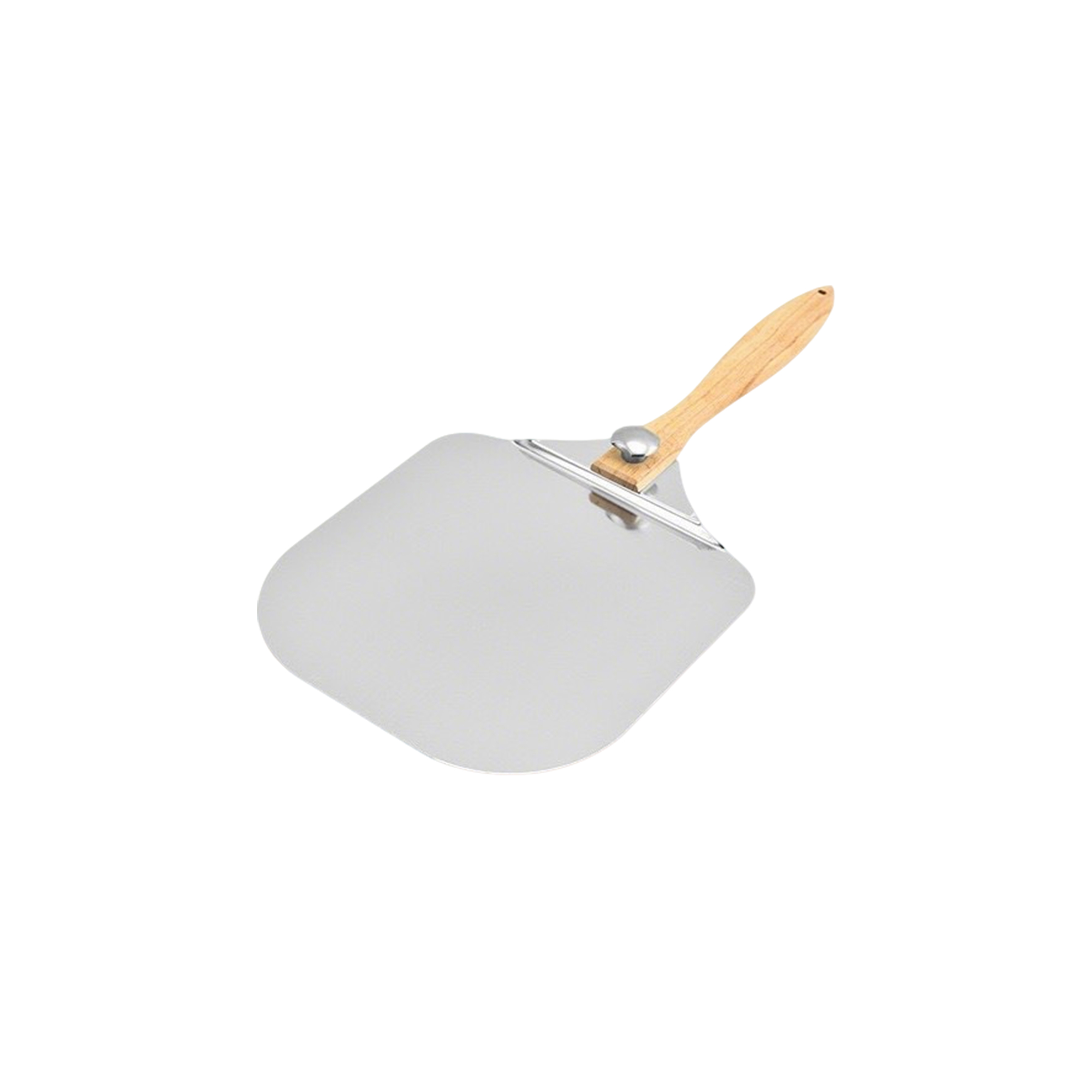 Twelve Inch Aluminum Steel Pizza Peel With Fold Handle 4