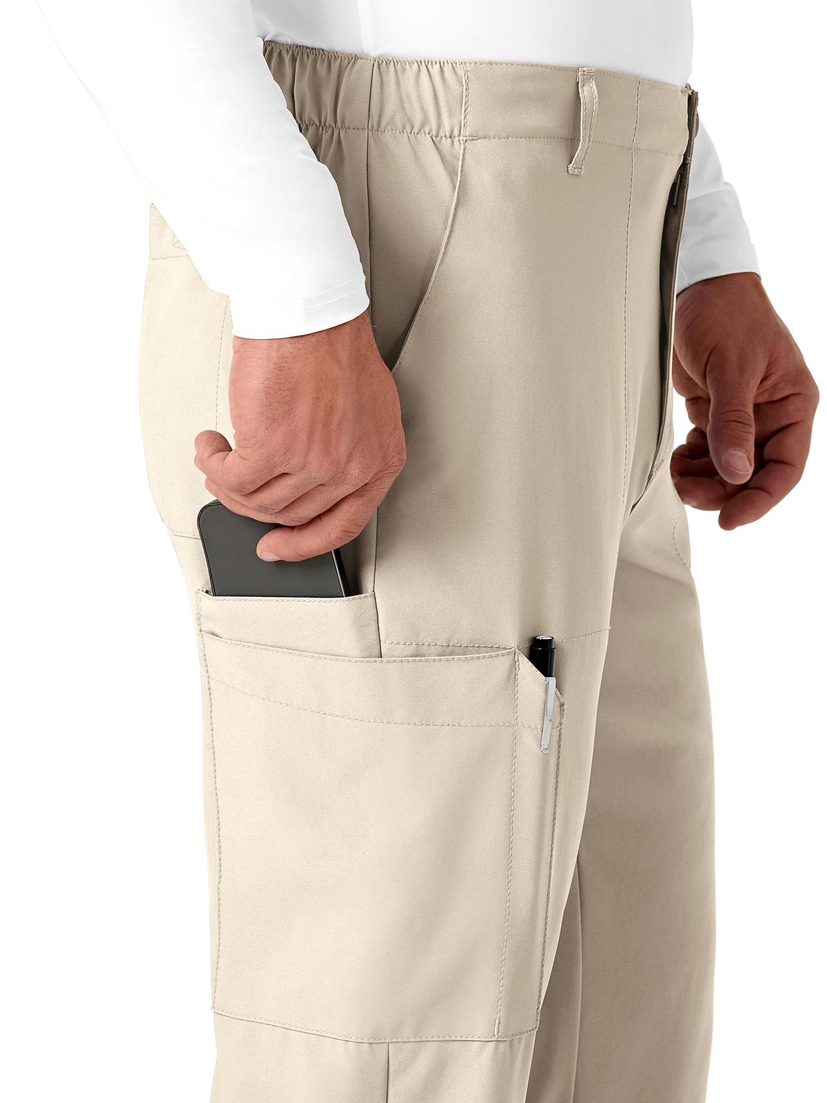 Wink - W123 - Men's Nine-Pocket Flat Front Cargo Pant 14