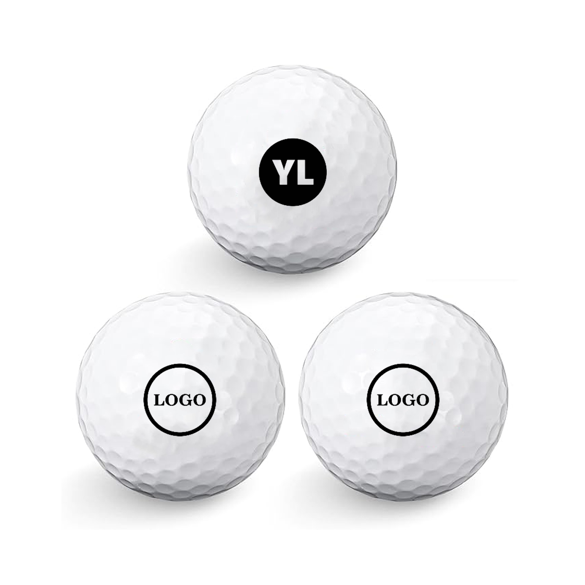 Two-Layer Golf Tournament Ball for Client Giveaways 1