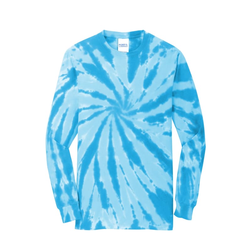 Port & Company Tie-Dye Long Sleeve Tee. 34