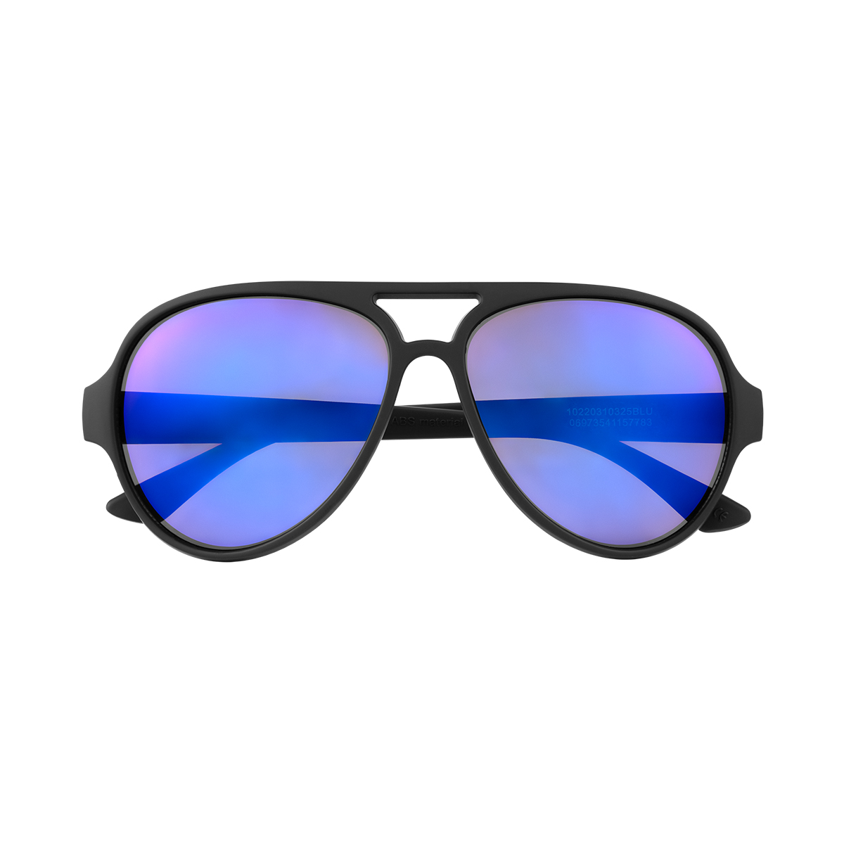 RUBBERIZED RECYCLED FRAME AVIATOR SUNGLASSES 3