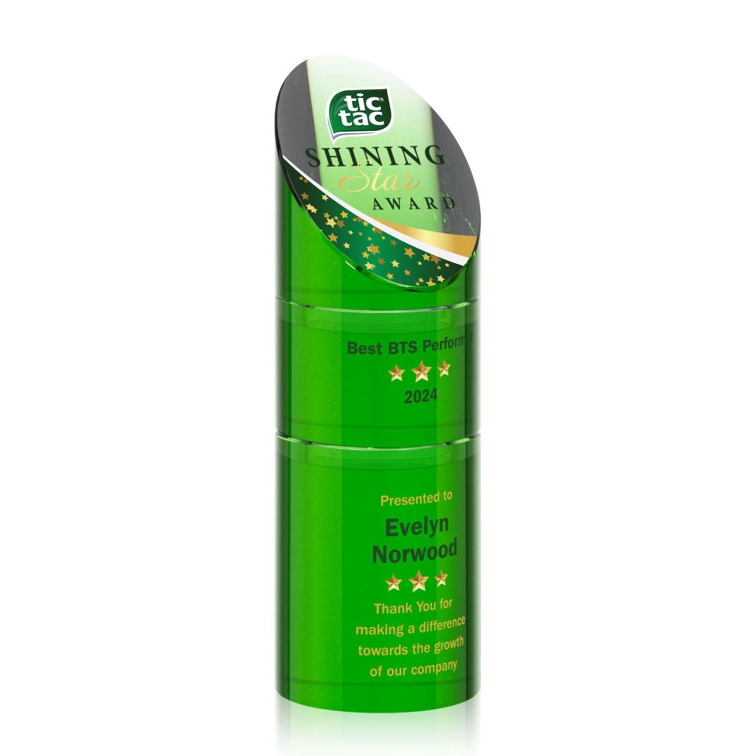 Atlantis Stacker VividPrint™ Award -  Green 11