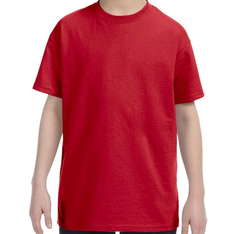 Hanes Youth 6.1 Oz. Tagless® T-Shirt 2