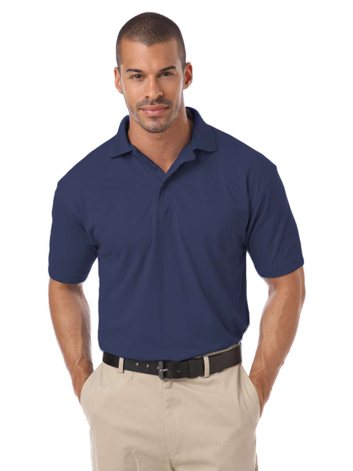 Blue Generation - Men's Pocketless IL-50 Polo 8