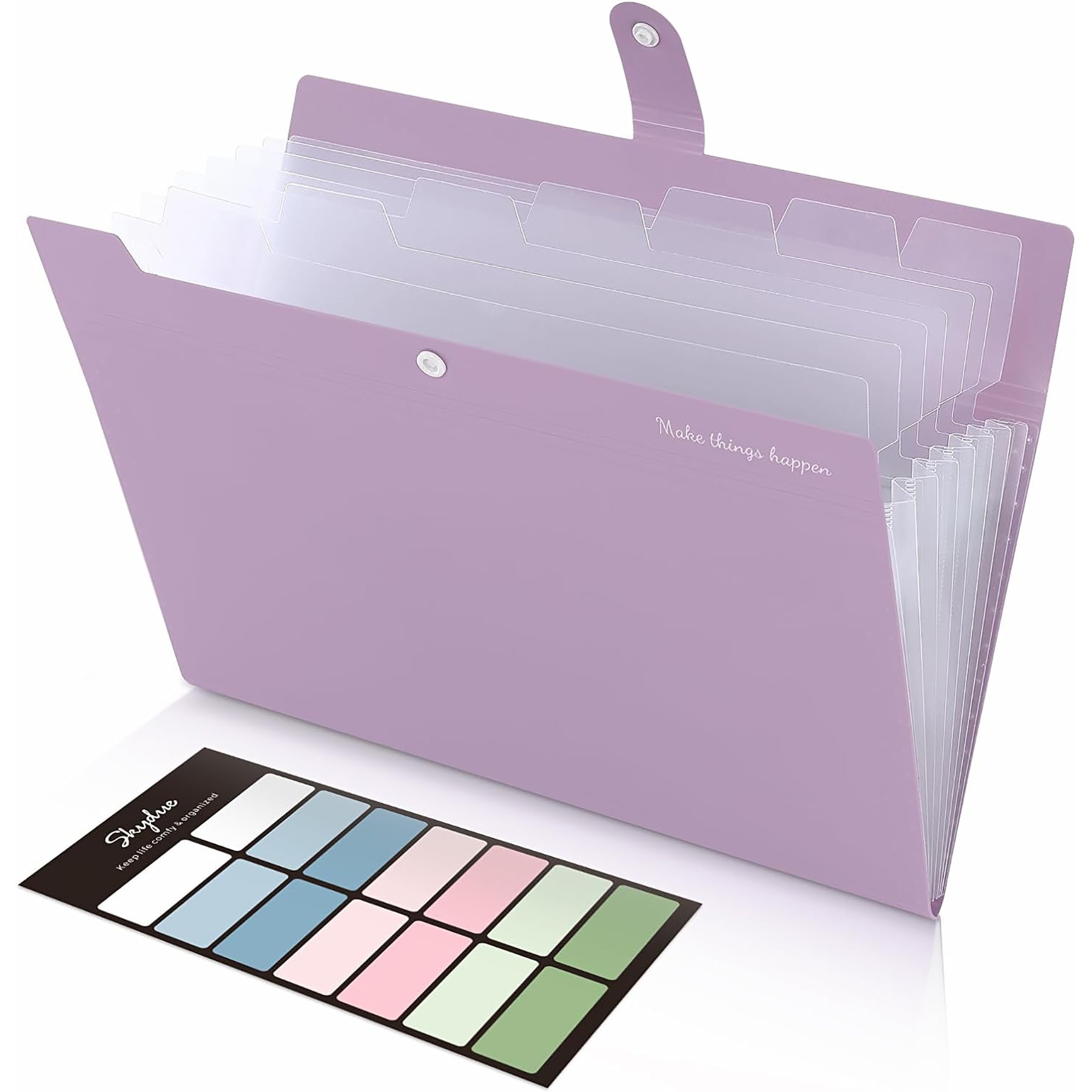 8 Pocket Expandable File Storage Bag 3