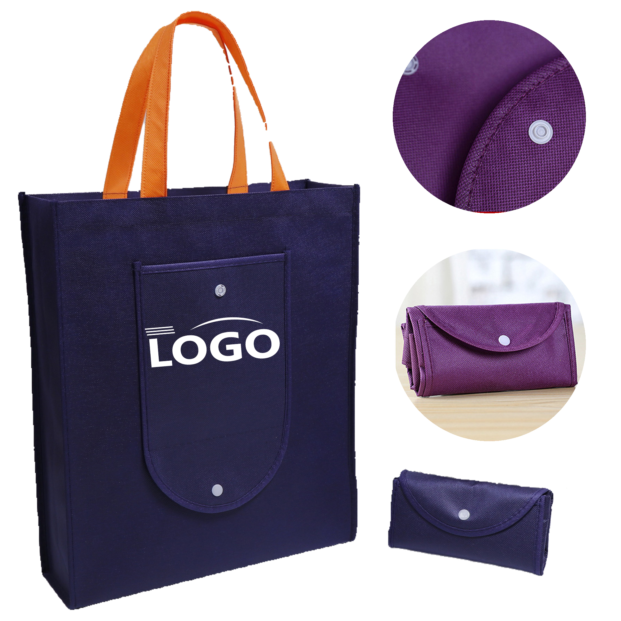 Reusable Foldable Shopping Bag with Compact Design 1