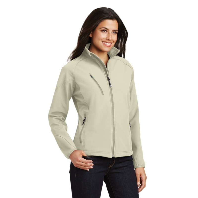 Port Authority Women's Textured Soft Shell Jacket. 11