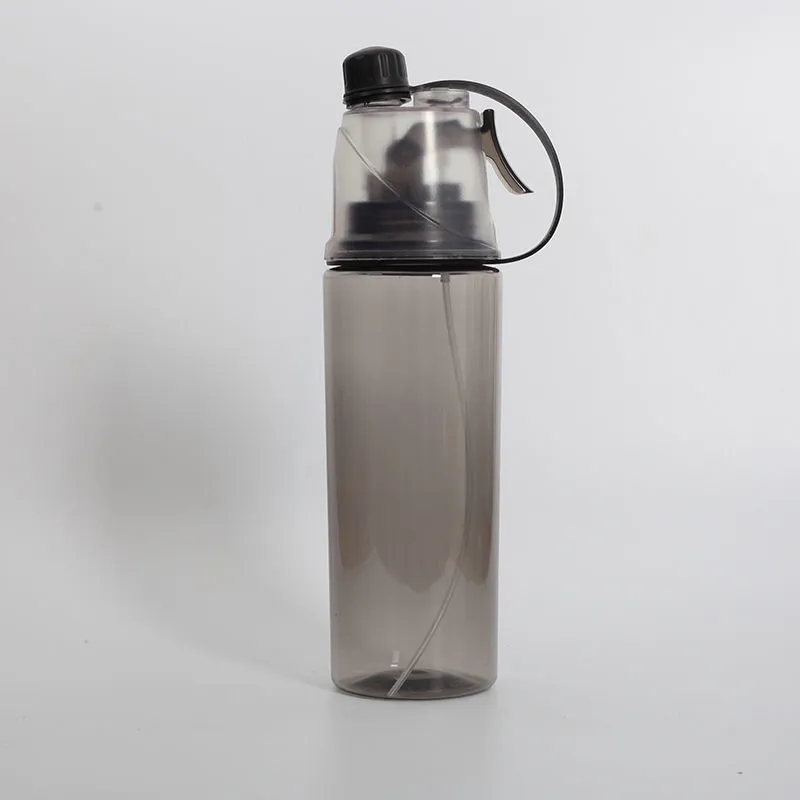 Portable Clear Spray Water Bottle 27Oz 2