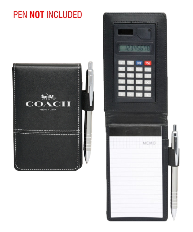 Leatherette Journal w/Calculator 2