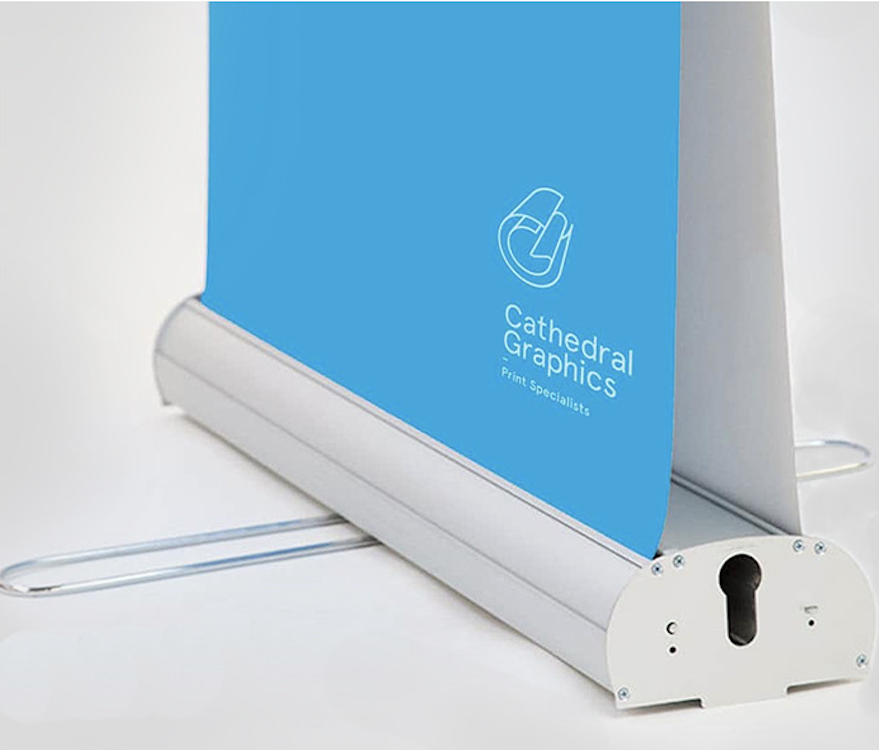 Heavy Duty Retractable Roll Up Banner Stand 9