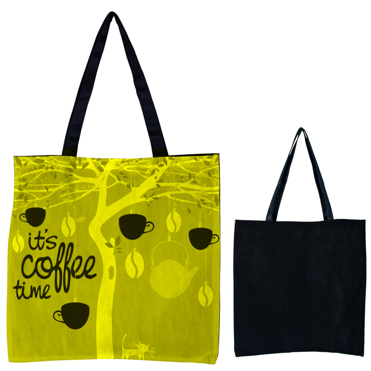 Flat Tote- Full Color on Front Only 13