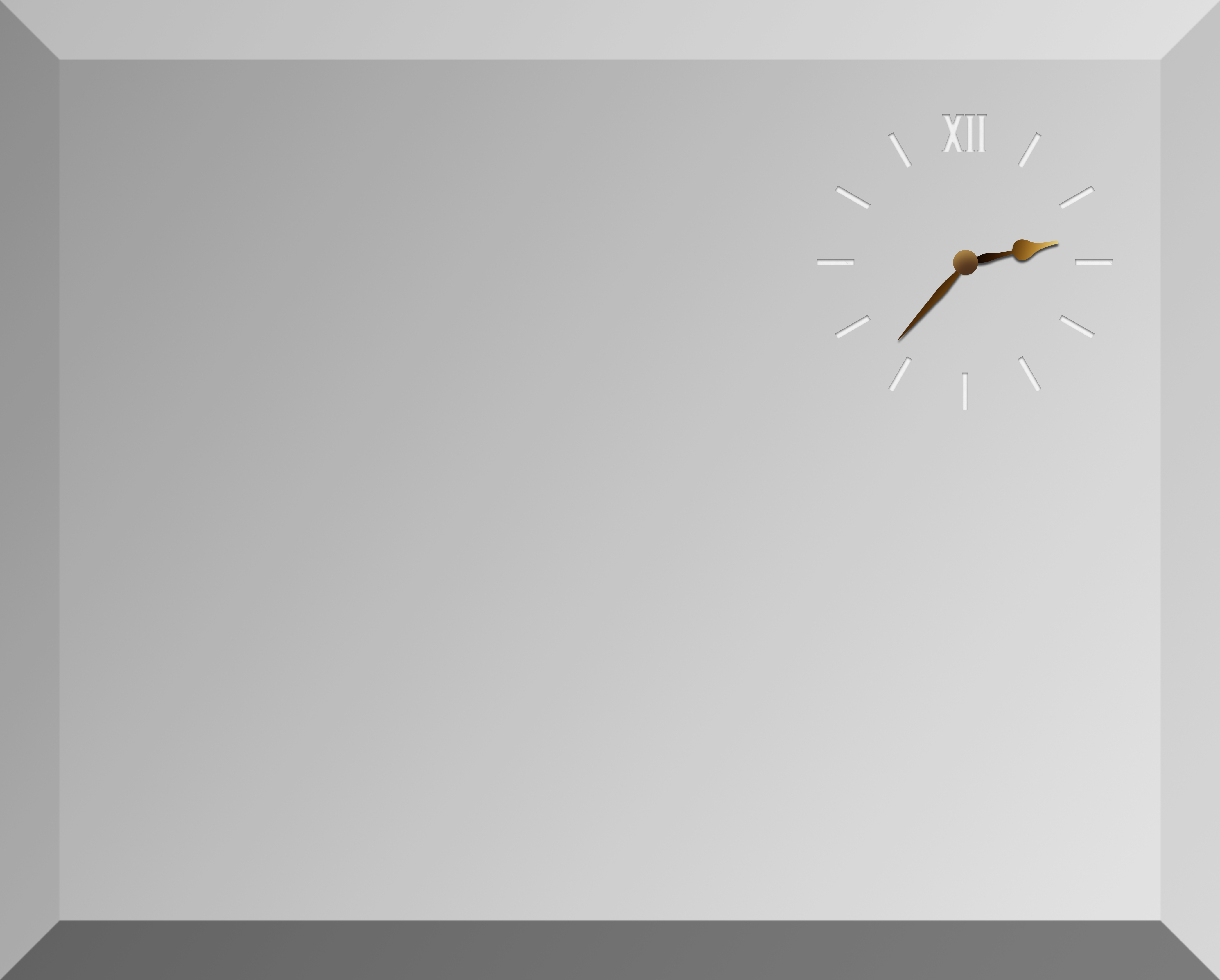Wall Mirror Clock 3
