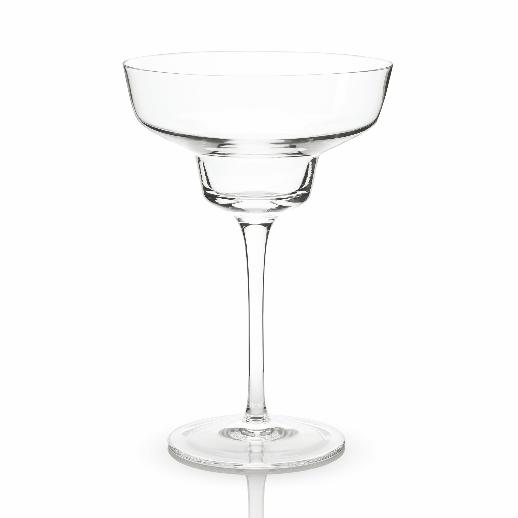 Viski® Angled Crystal Margarita Glass, set of 2 4