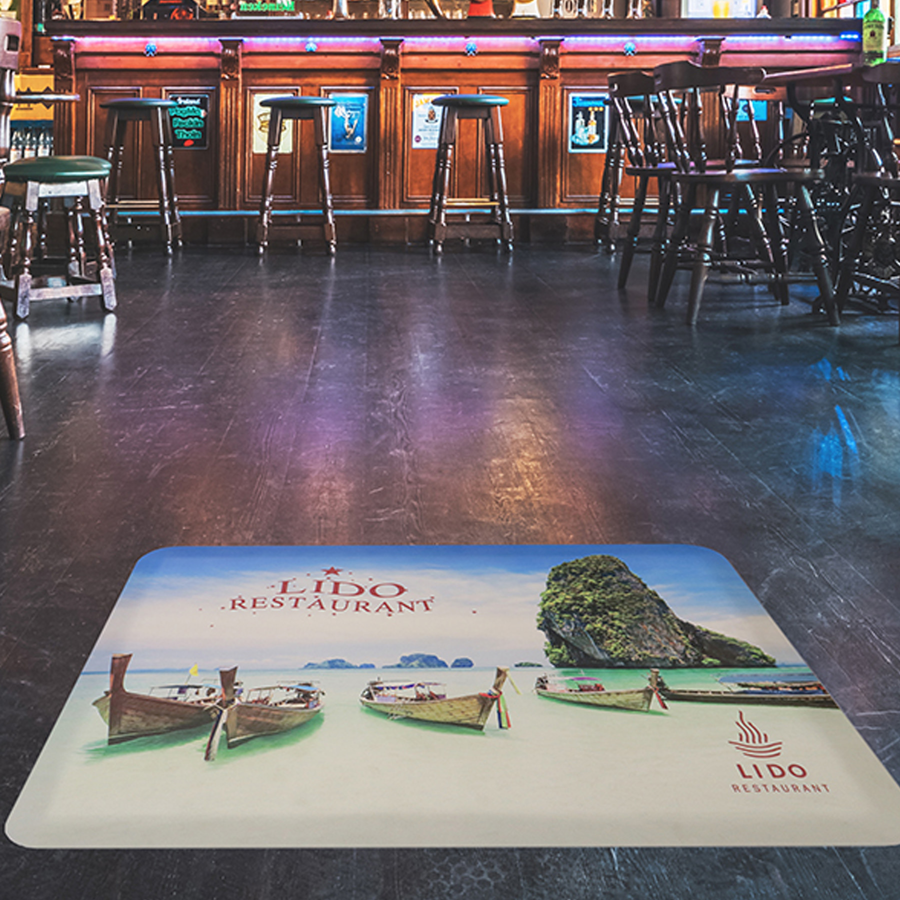 Branded Comfort: 22" x 32" 1