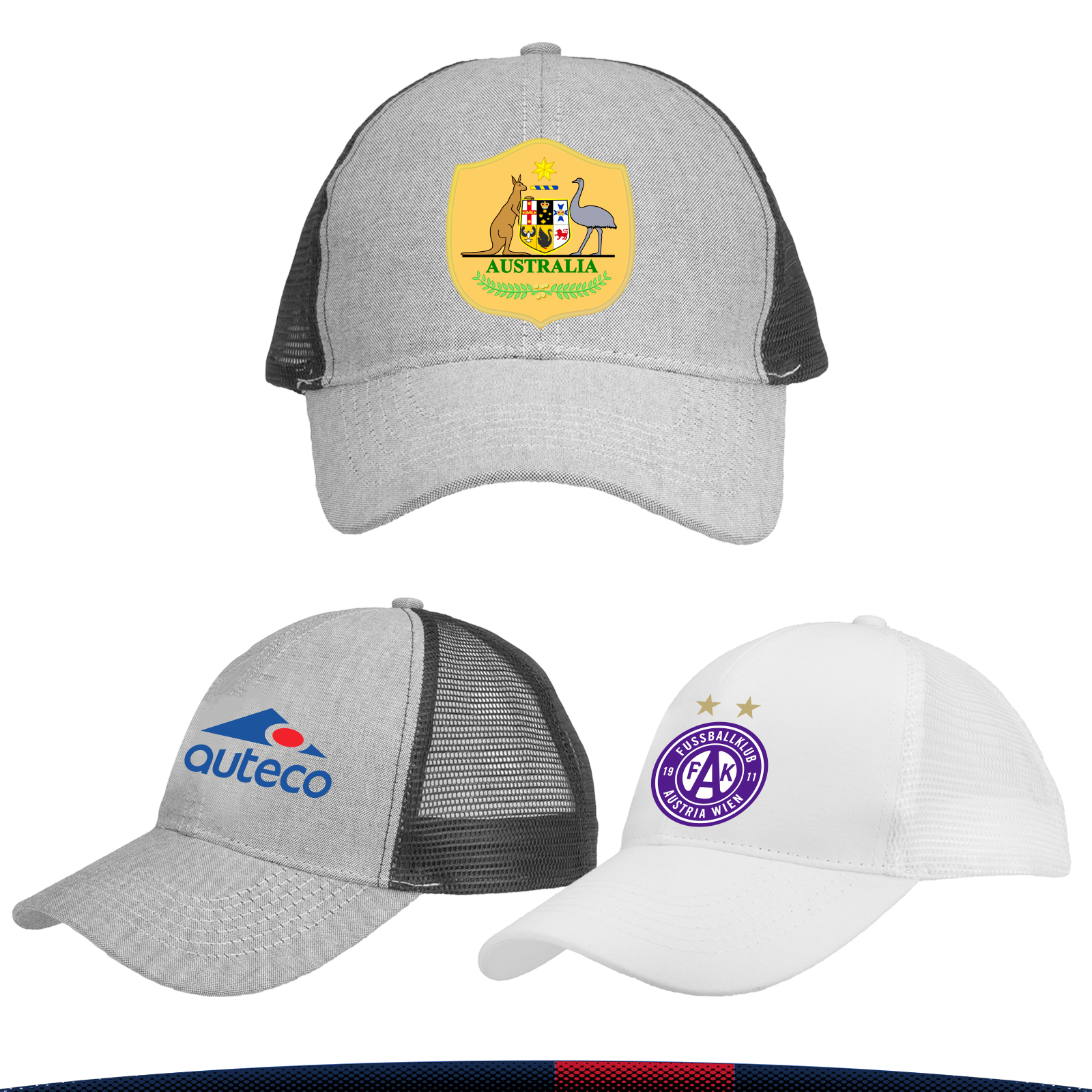 Juad Vintage Trucker Caps 3