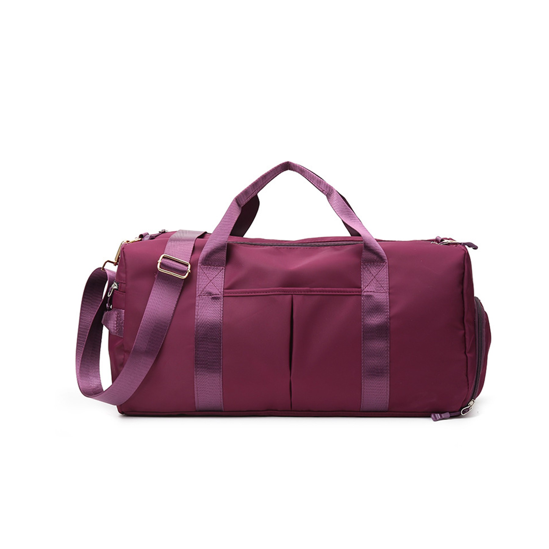Travel Shoulder Duffel Bag w/Shoe Compartment 8