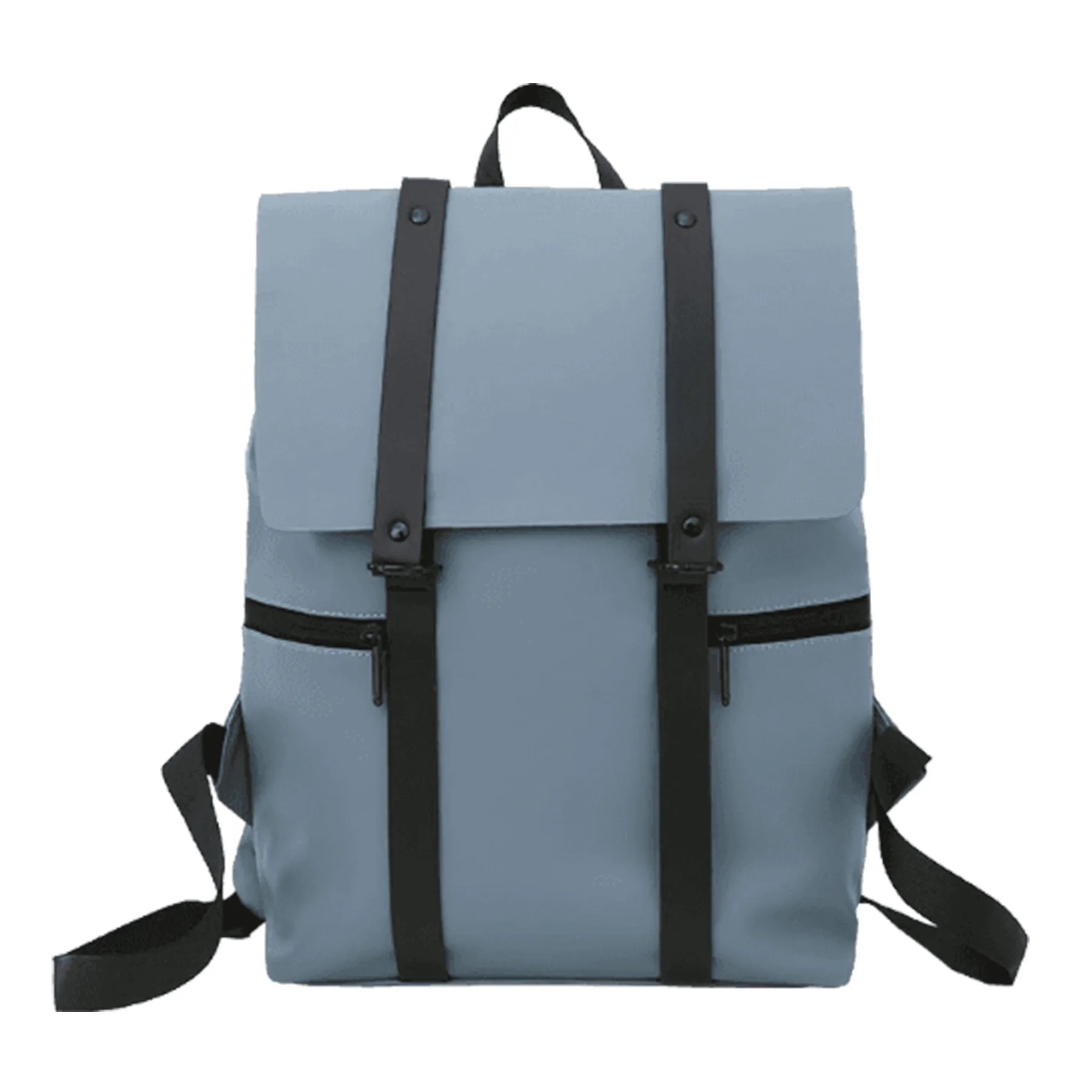Pu Leather Laptop Backpack 2