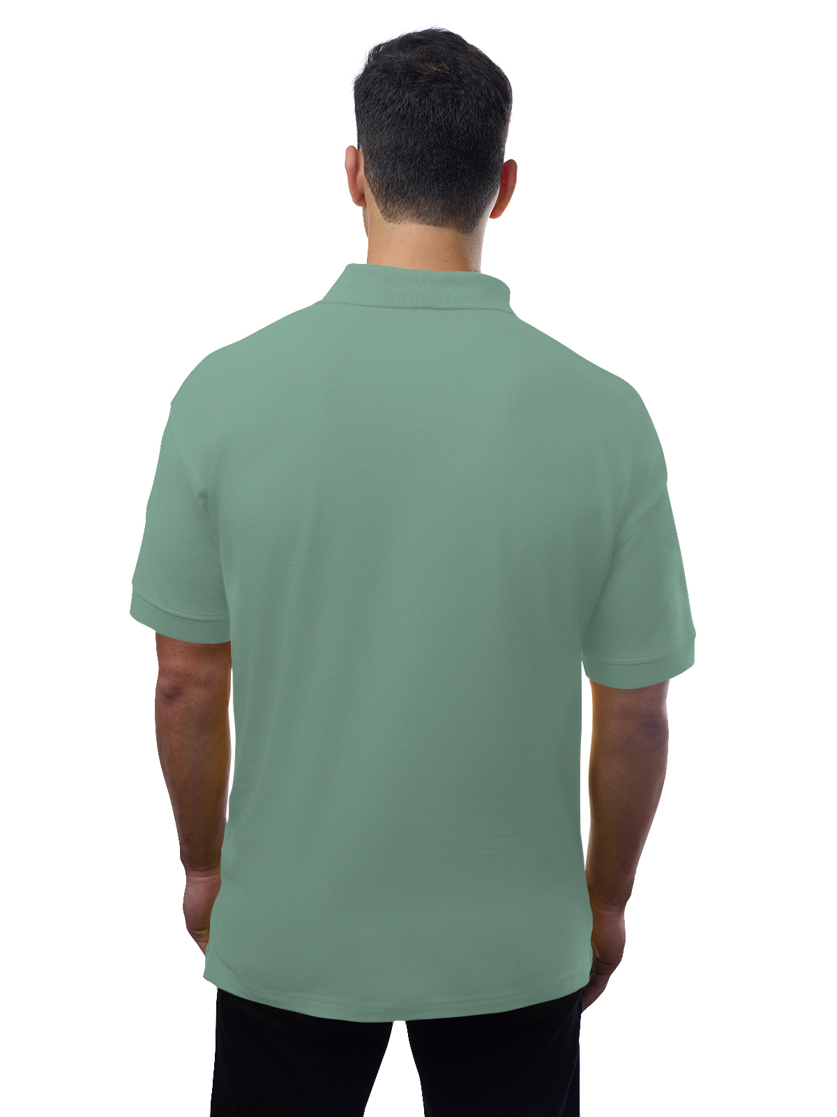 Blue Generation - Men's Pocketless Superblend Short Sleeve Polo 62