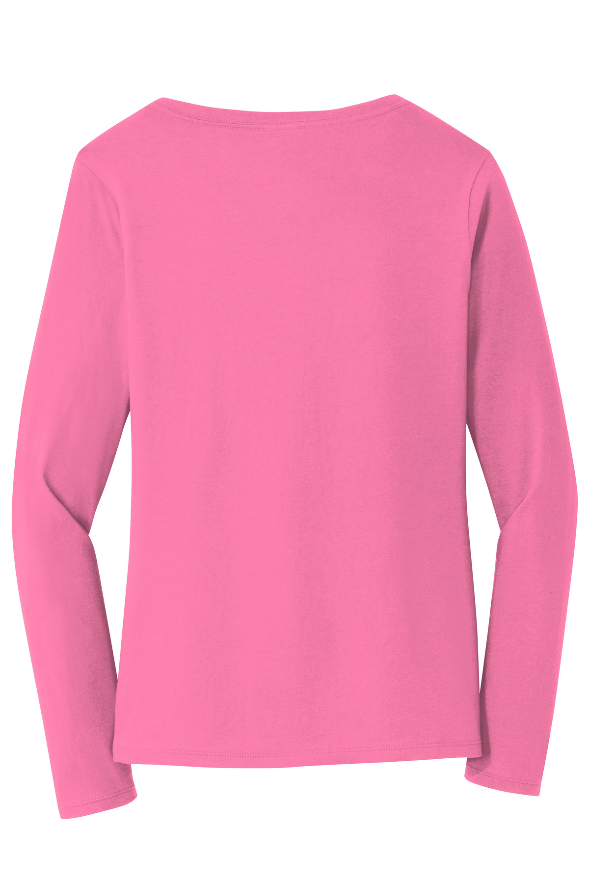 Port & Co Women's Long Sleeve Fan Favorite V-Neck Tee. LPC450VLS 57