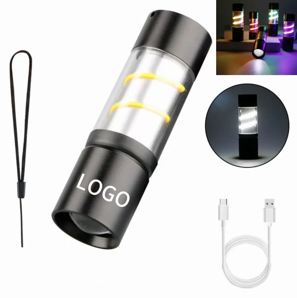 Outdoor Camping LED Atmosphere Light Portable Flashlight 2