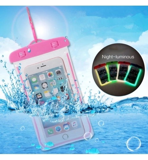 Touch Screen Fluorescent Cell Phone Waterproof Bag 2