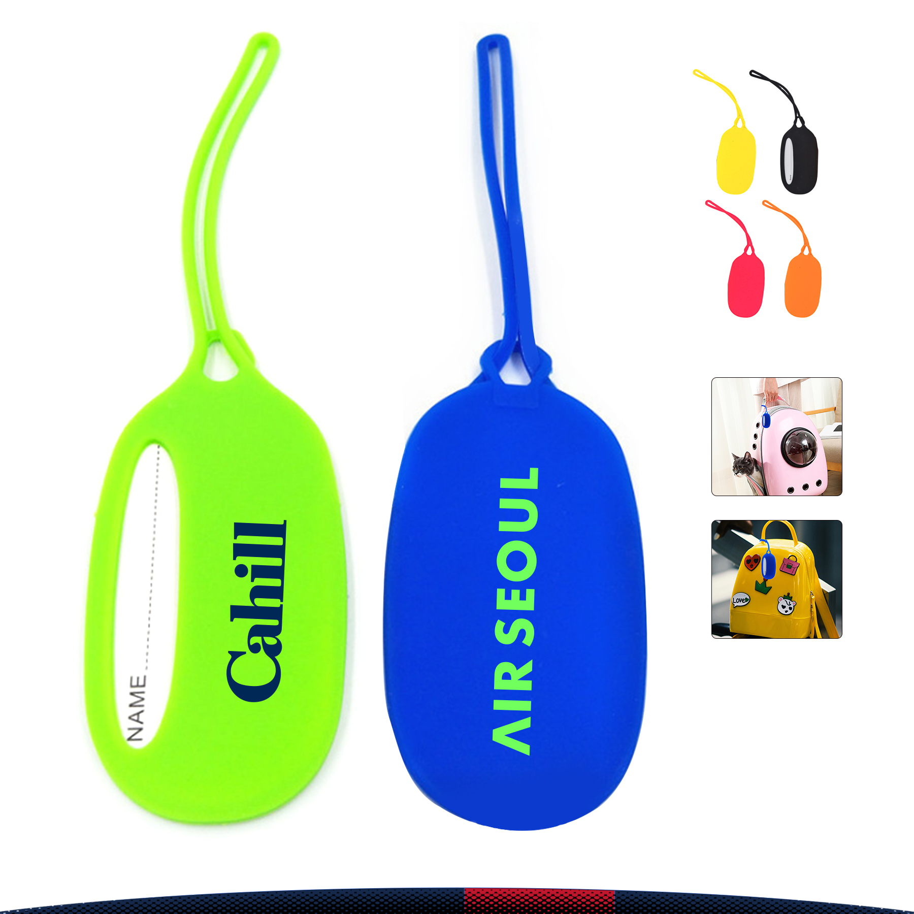 Oval Luggage Tag 7