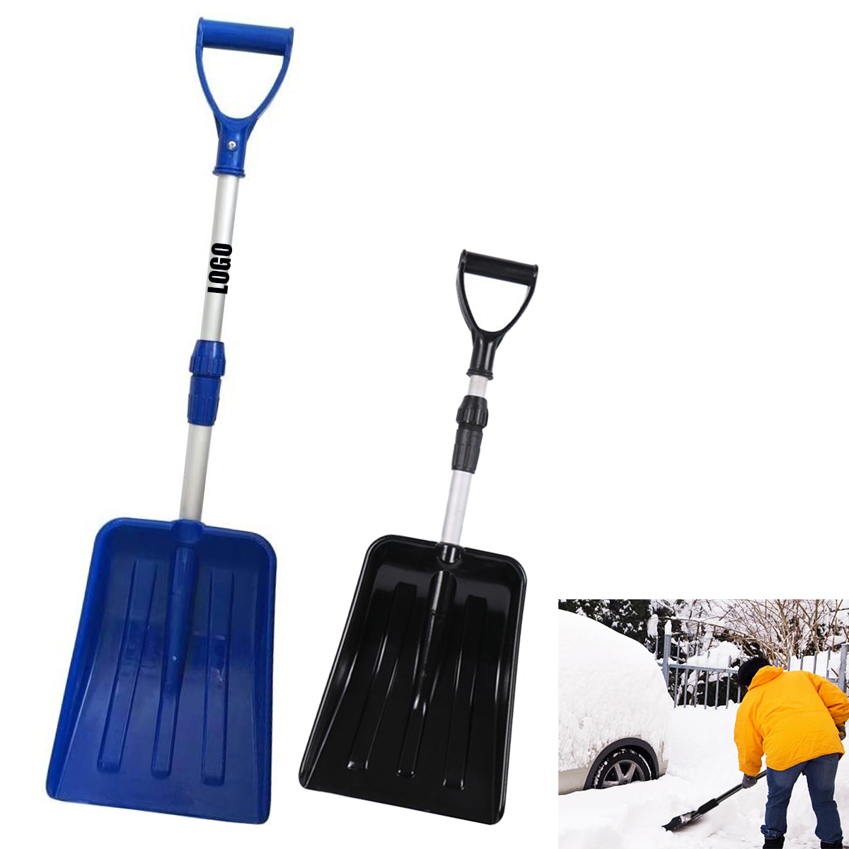 Folding Snow Shovel 2
